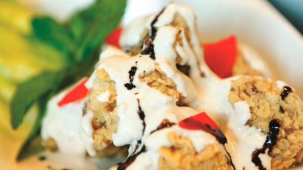 زهرة بالطحينة واللحم