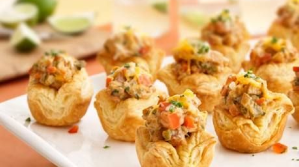 عجينه الباف بيستري مع اللحمه