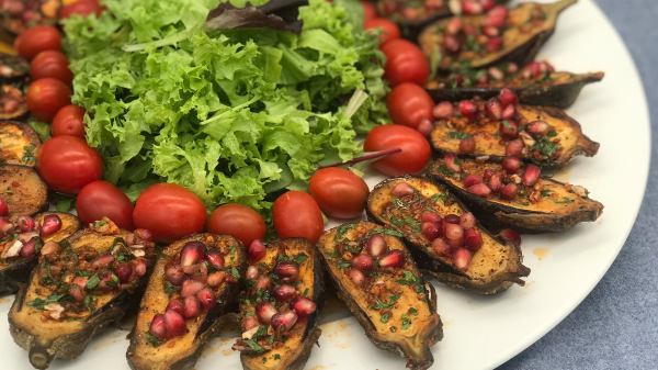 الباذنجان المشوي
