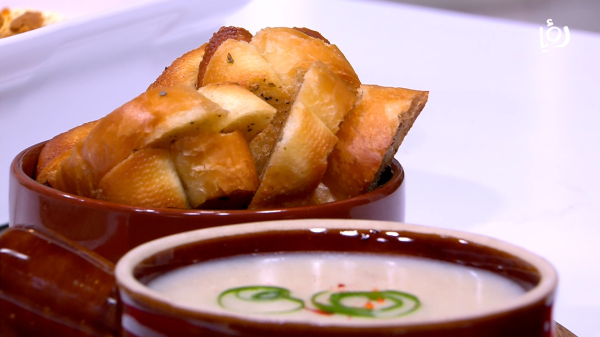 شوربة البطاطا والكراث