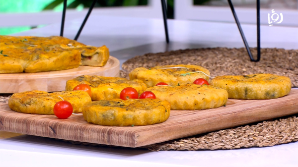 فطيرة السبانخ والاجبان (بدون خميرة)