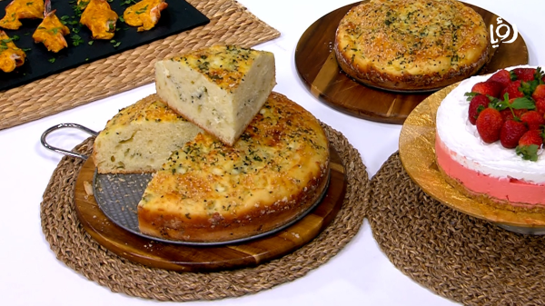 فطيرة الاجبان بالعجينة السائلة